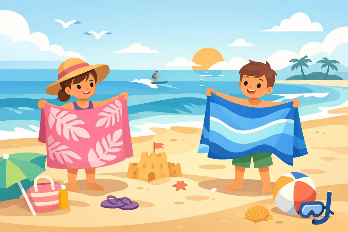 Quick Drying Beach Towels for Kids That Keep Up