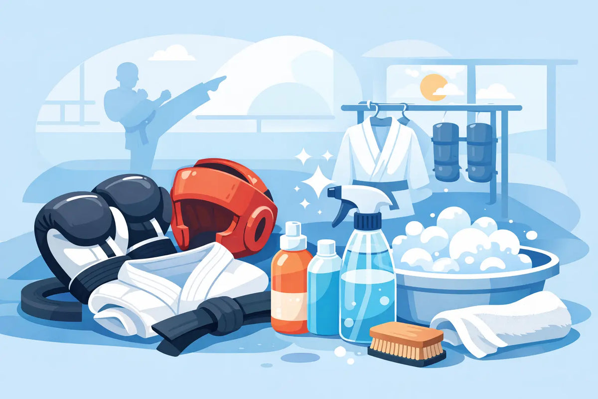How to Clean Martial Arts Gear After Training