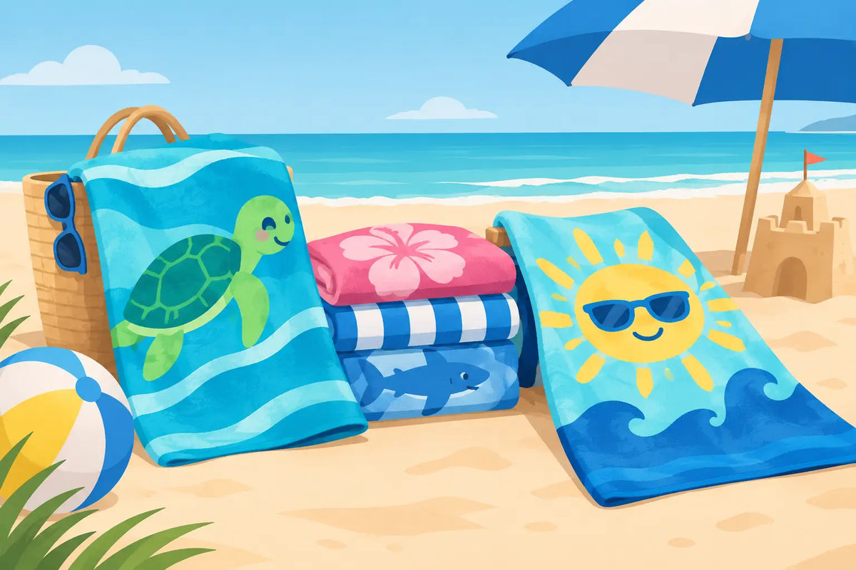 How to Choose Kids Towels for Beach Days