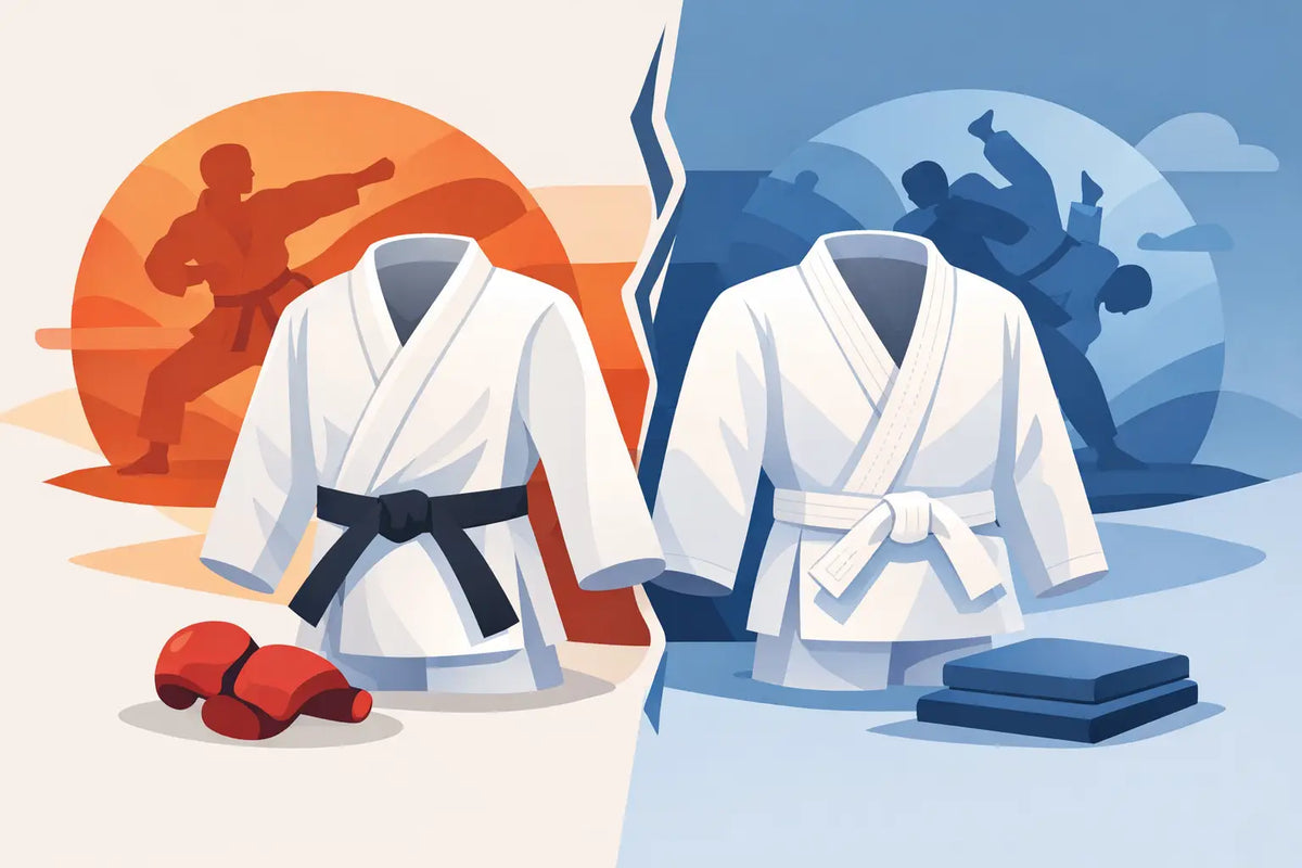 Karate Gi vs Judo Gi: What’s the Difference?