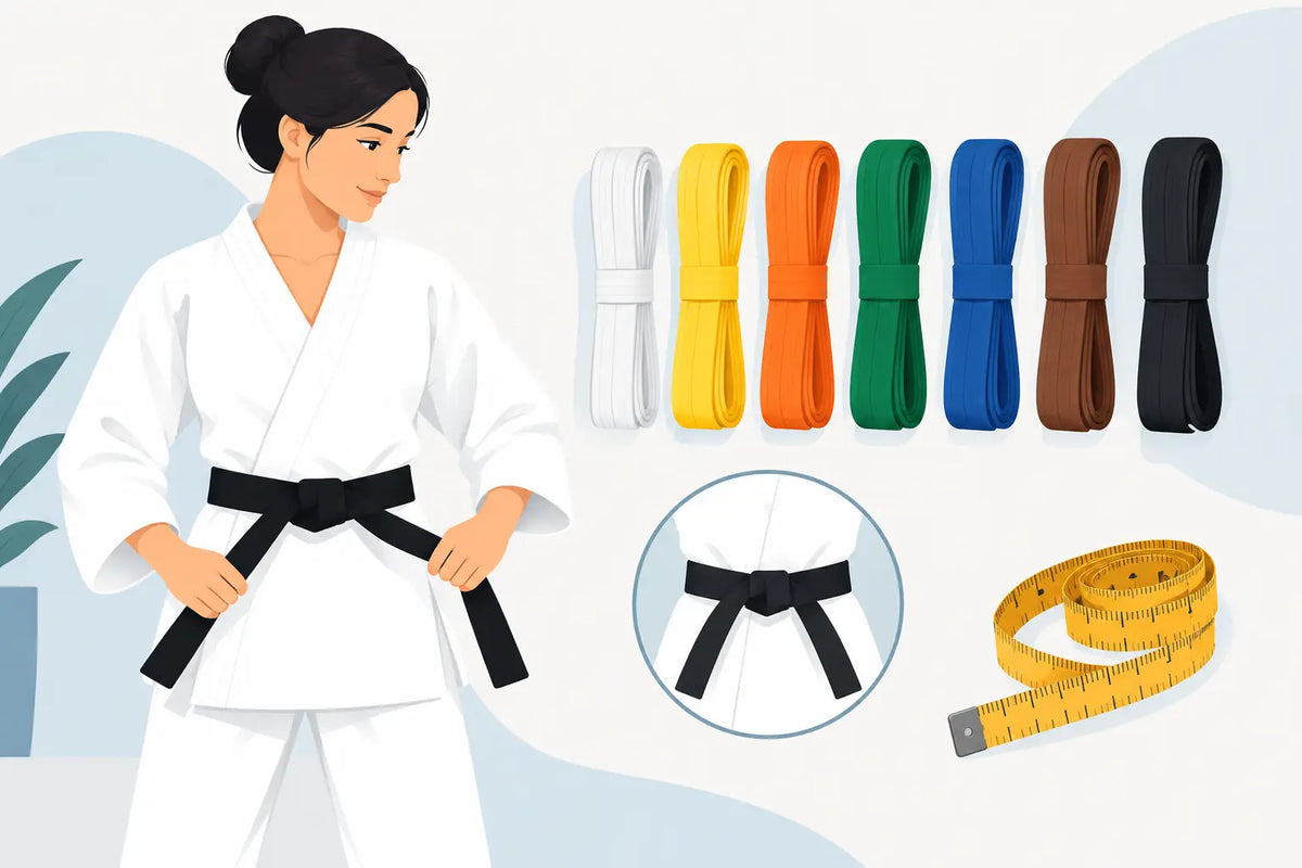 Karate Belt Sizing Guide for a Comfortable Fit