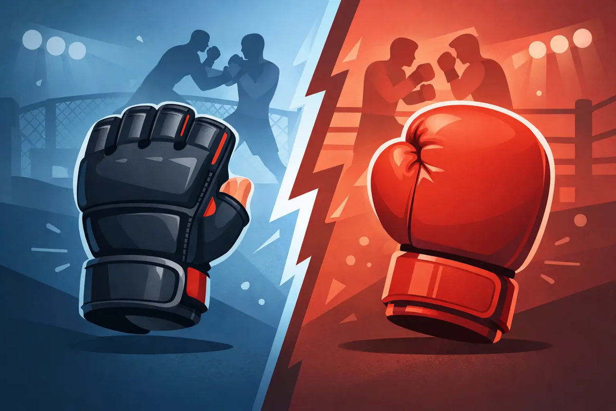 MMA Gloves Versus Boxing Gloves: Key Differences