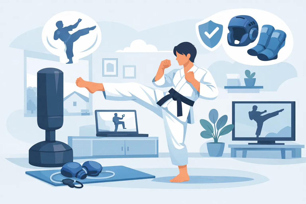 How to Learn Martial Arts at Home Safely