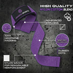 Weight Lifting Straps with Neoprene Wrist Support for Gym & Powerlifting