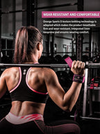 Weight Lifting Straps with Neoprene Wrist Support for Gym & Powerlifting