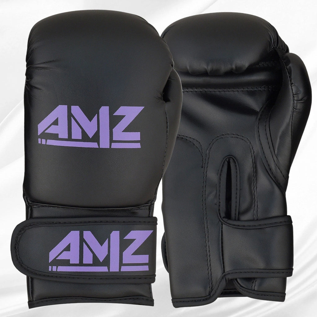 AMZ Boxing Gloves – Training, Sparring, MMA, Muay Thai, Gym 6 oz.