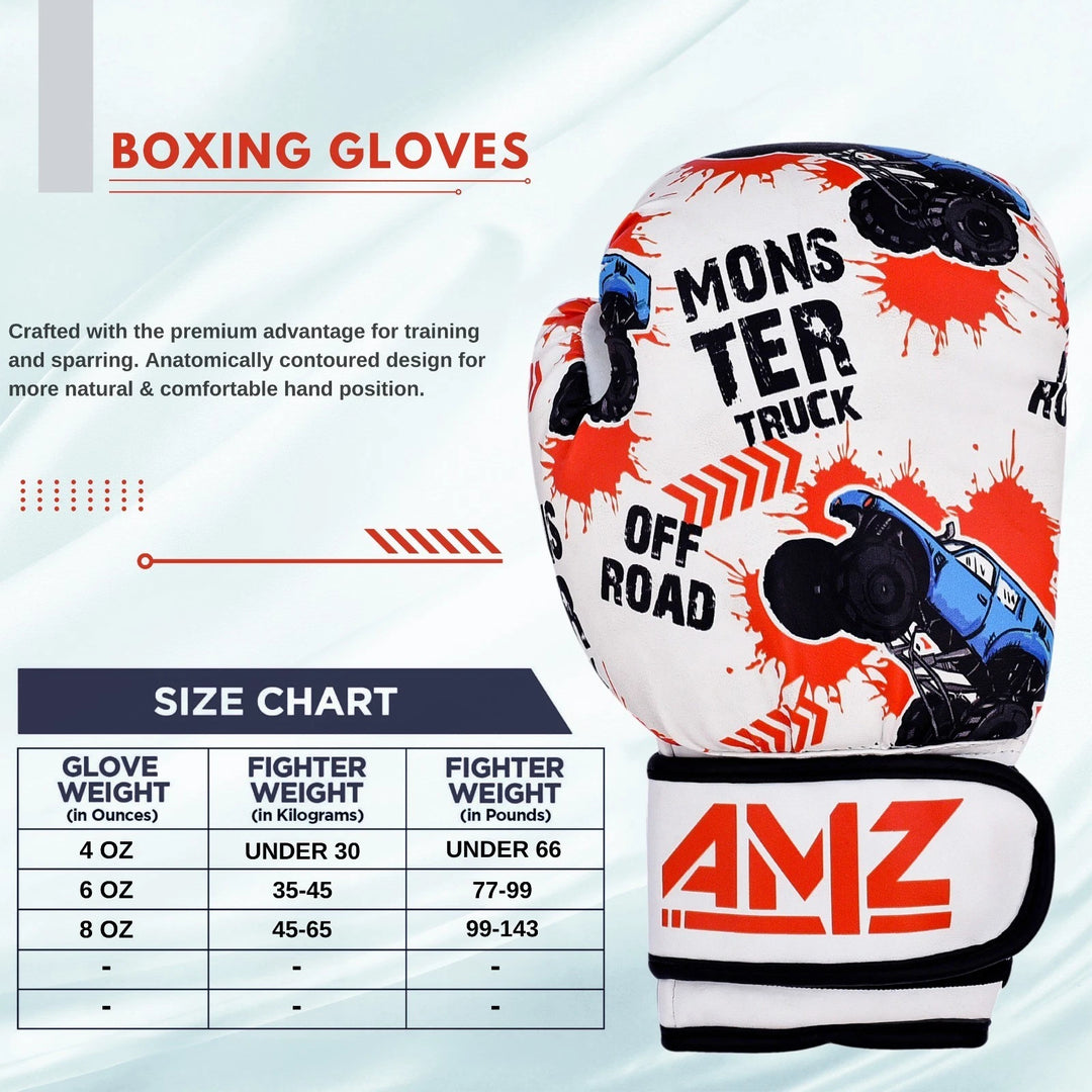 Kids Boxing Gloves Youth Training MMA Muay Thai Child Sparring Gloves