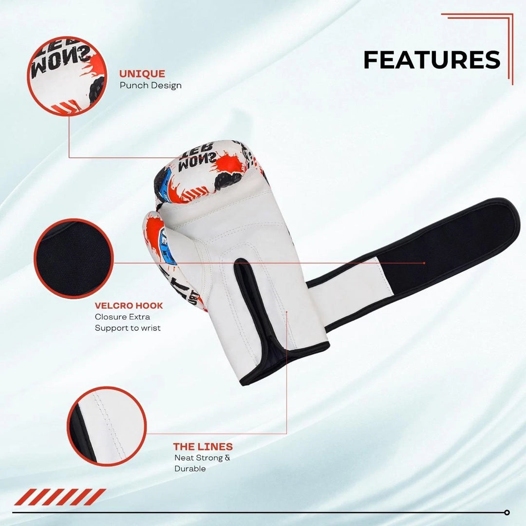 Kids Boxing Gloves Youth Training MMA Muay Thai Child Sparring Gloves