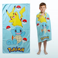Kids Super Soft Cotton Bath/Pool/Beach Towel, Pokemon (48 x 28) inches