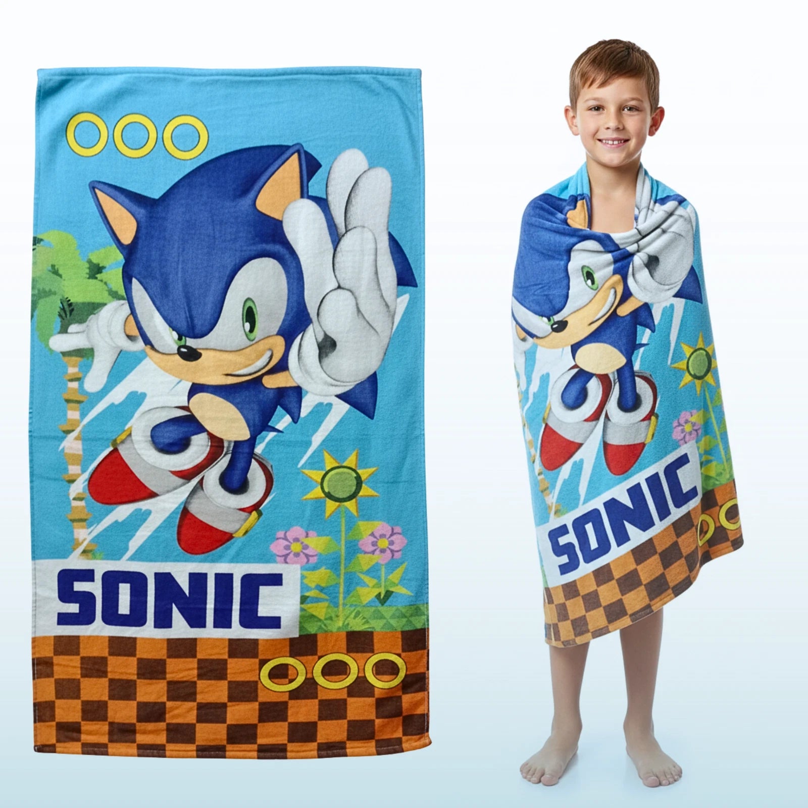 Kids Bath Towels | Soft Thick Absorbent Cotton (29X56 inches) Beach Pool