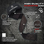 Weight Lifting Straps with Neoprene Wrist Support for Gym & Powerlifting