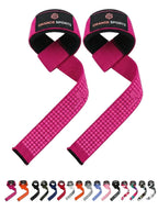 Weight Lifting Straps with Neoprene Wrist Support for Gym & Powerlifting