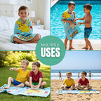 Kids Super Soft Cotton Bath/Pool/Beach Towel, Pokemon (48 x 28) inches