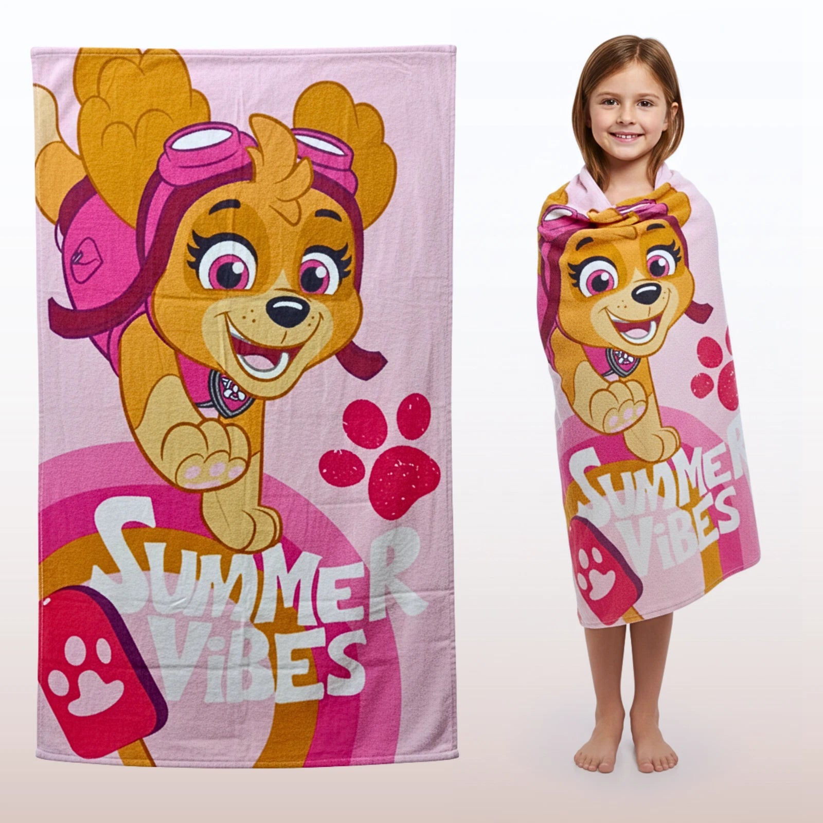 Kids Bath Towels | Soft Thick Absorbent Cotton (29X47 inches) Beach Pool