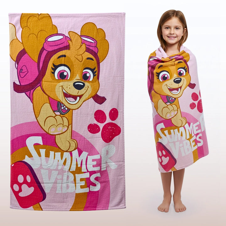 Kids Bath Towels | Soft Thick Absorbent Cotton (29X47 inches) Beach Pool