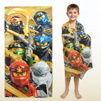 Ninja Kids Super Soft Cotton Bath, Pool & Beach Towel – 56"x30"