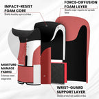 Pink Boxing Gloves Sparring Mitts Muay Thai Punching bag Kickboxing MMA Training