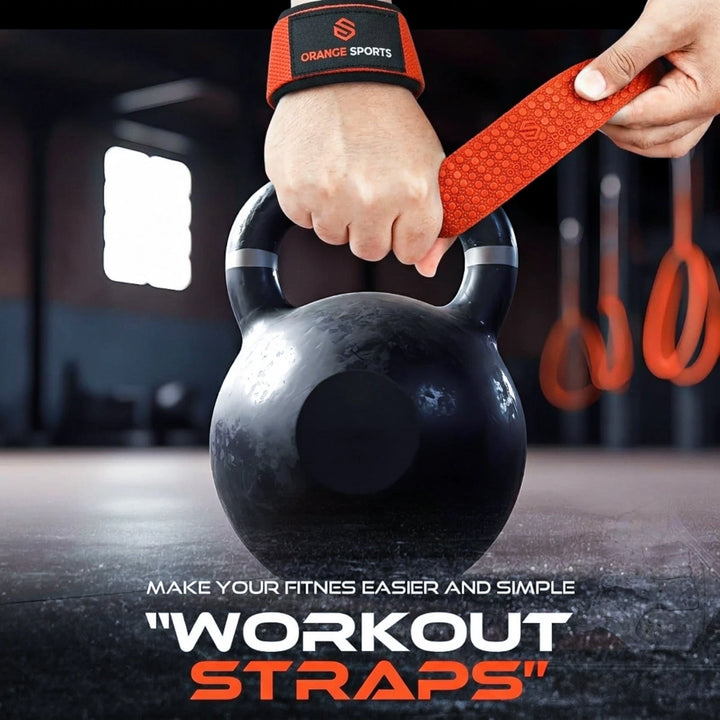 Weight Lifting Straps with Neoprene Wrist Support for Gym &amp; Powerlifting