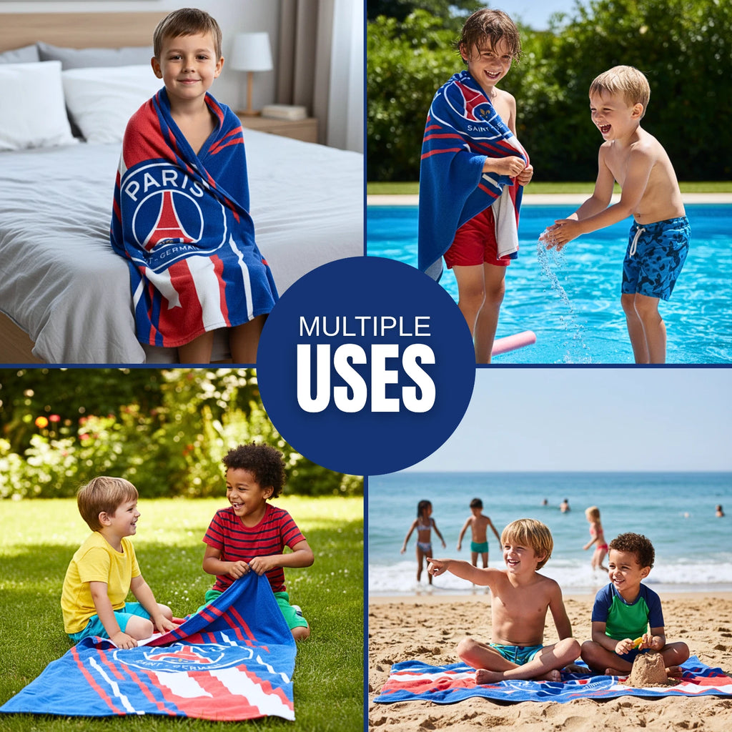 Kids Super Soft Cotton Bath/Pool/Beach Towel, Super Absorbent (59 x 30) inches
