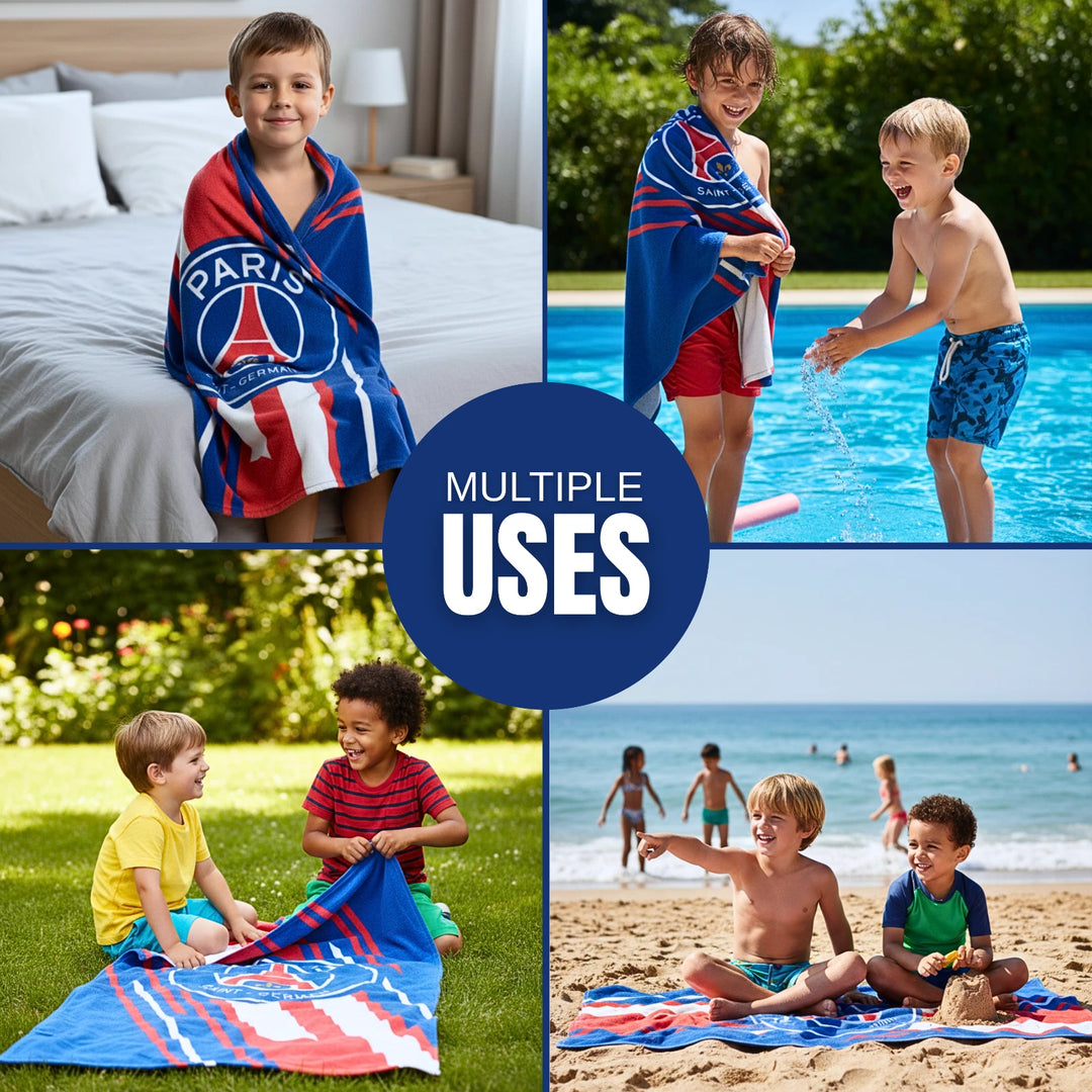 Kids Super Soft Cotton Bath/Pool/Beach Towel, Super Absorbent (59 x 30) inches