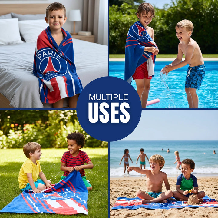 Kids Super Soft Cotton Bath/Pool/Beach Towel, Super Absorbent (59 x 30) inches