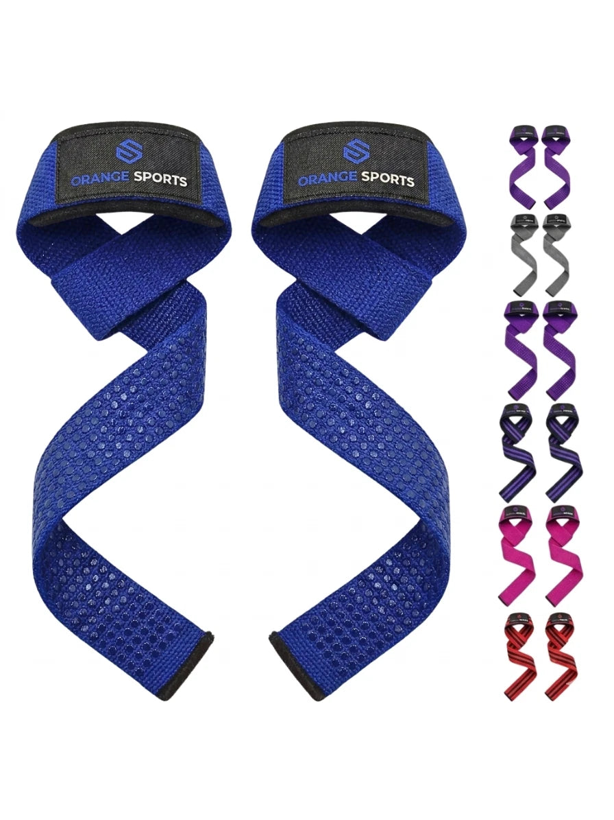 Weight Lifting Straps with Neoprene Wrist Support for Gym & Powerlifting