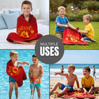 Kids Super Soft Cotton Bath/Pool/Beach Towel, Super Absorbent (58 x 30) inches