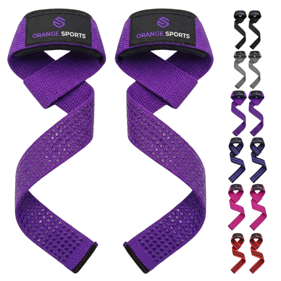 Weight Lifting Straps with Neoprene Wrist Support for Gym &amp; Powerlifting