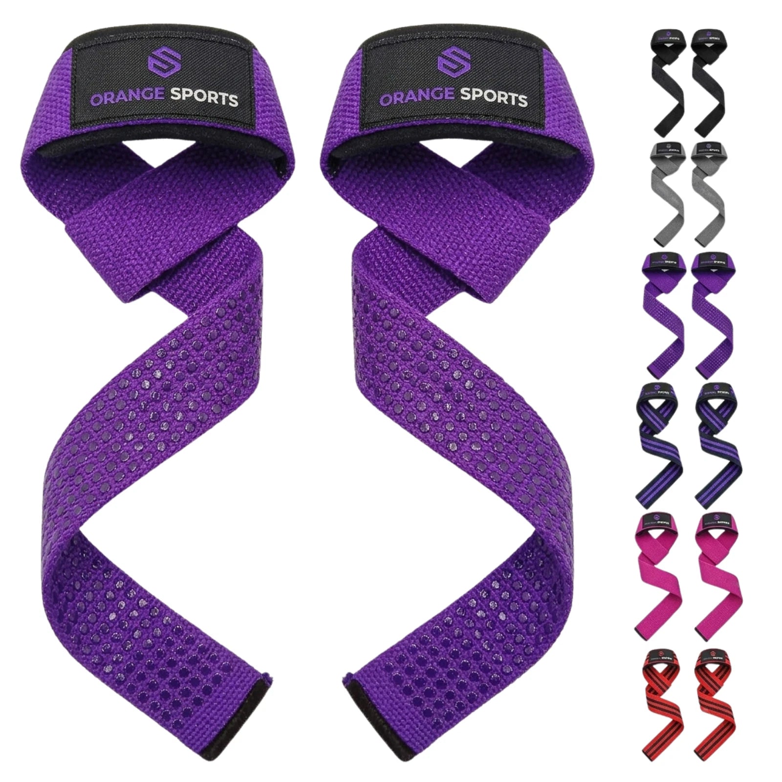 Weight Lifting Straps with Neoprene Wrist Support for Gym & Powerlifting